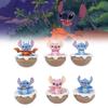 6pcs Action Figure Model Cartoon Displays Toy Cute Kids Birthday Gift