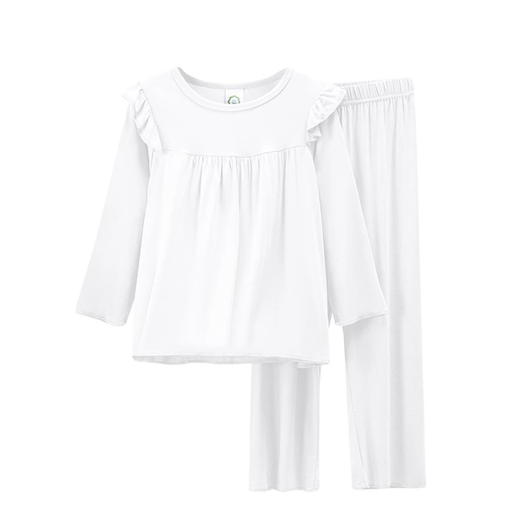 Пижамы для девочек с длинными рукавами Домашняя одежда Стиль «родитель-ребенок» Одежда с кондиционером