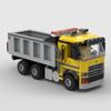 MOC Building Blocks: Creative Heavy Truck & Dump Truck Toy Set