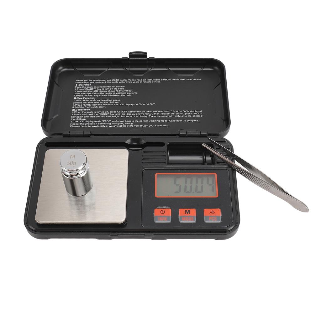 Мини цифровые весы с весом 50 г, высокоточные карманные электронные весы для пищевых продуктов, ювелирных изделий, кофе, порошка