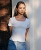 LAMEREI Square Lace Knit Top[Lmbesukn282]-2Color