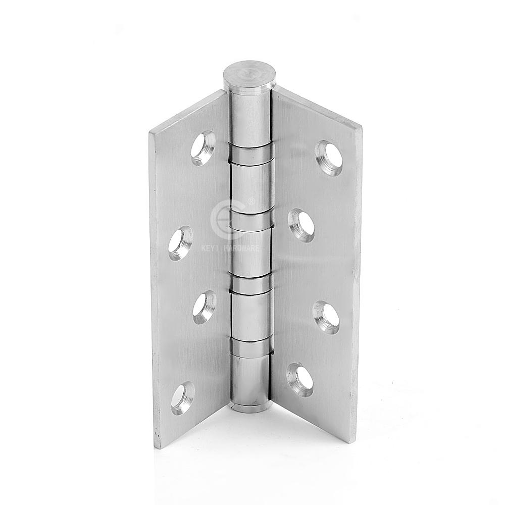 304 Stainless Steel Door Hinges with Satin Finish - 3.5" Rustproof Door Hardware Set of 12 for Home & Commercial Use