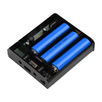 Корпус Power Bank для аккумуляторов 18650, без пайки, на 3/4/6 ячеек, Блок бесперебойного питания, Резервное питание 5В/9В/12В/16В, DC 5.5*2.1мм