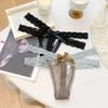 Cotton Crotch Lace Mesh Thongs Bowknot Underwear for Women Breathable Lace Strap Panties  Daily