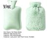 Explosion Proof Water Bag Hot Bottle with Plush Cover, 500/1000/2000ML Leak-proof Bag, Lightweight Cold Compress Pouch for Shoulder, Back, Hand, Legs,