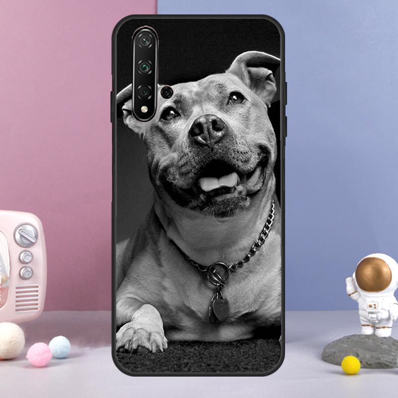 Чехол для Huawei Nova 9 10 SE 3i 7i 8i 11i 12i Y60 Y61 Y70 Y72 Y73 Y90 Y91 P20 P30 P40 Lite с изображением собаки Питбуль Питбуль