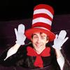 Seuss Dr Cat In The Hat Cosplay Set With Bow Tie Gloves For Costume Christmas