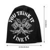 Хиппи забавная поговорка татуировщик татуировщик Skullies шапочки унисекс женская зимняя теплая шапка с напуском вязаная шапка для лыж
