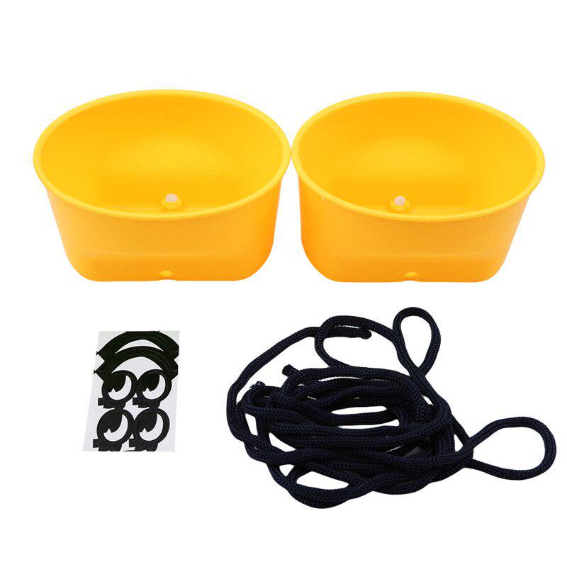 1 Pairs Children Outdoor Plastic Balance Training Smile Face Jumping Stilts Shoes Walker Toy Fun Sport Toys Gift