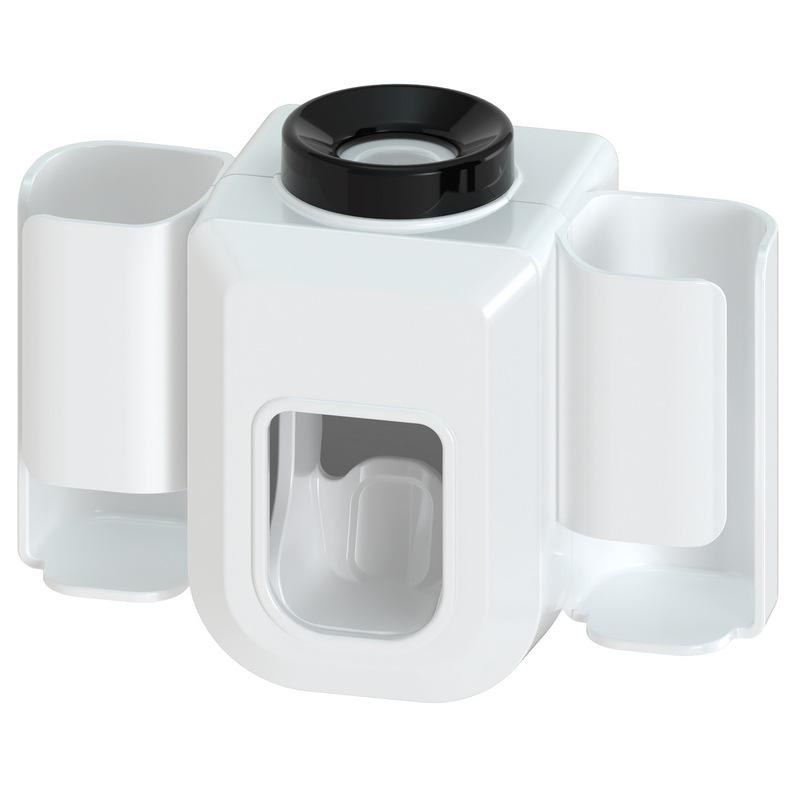 Автоматический настенный держатель для электрической зубной щетки и дозатор зубной пасты для пар