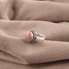 Black Rhodonite Gemstone Jewelry, 925 Solid Sterling Silver Ring,  Handmade Gorgeous Silver Boho Ring For Wedding Gift