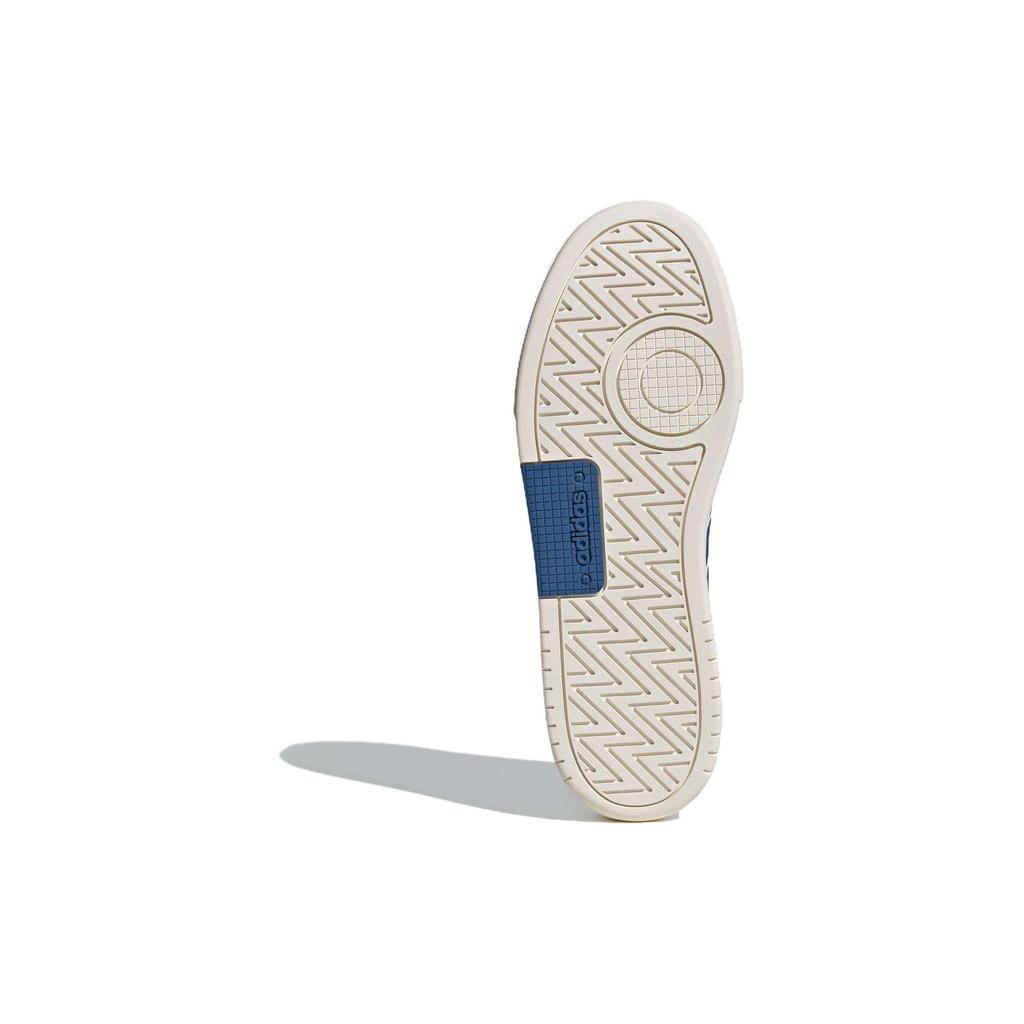 Adidas Neo D-Pad Classic Comfortable Durable Breathable Low-Top Skate Shoes Unisex Sneakers White Blue JH8811