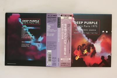 CD DEEP PURPLE - Live In Paris 1975 (La Derniere Sea VICP643134 VICTOR 2008 Япония Оби Рок Б/У