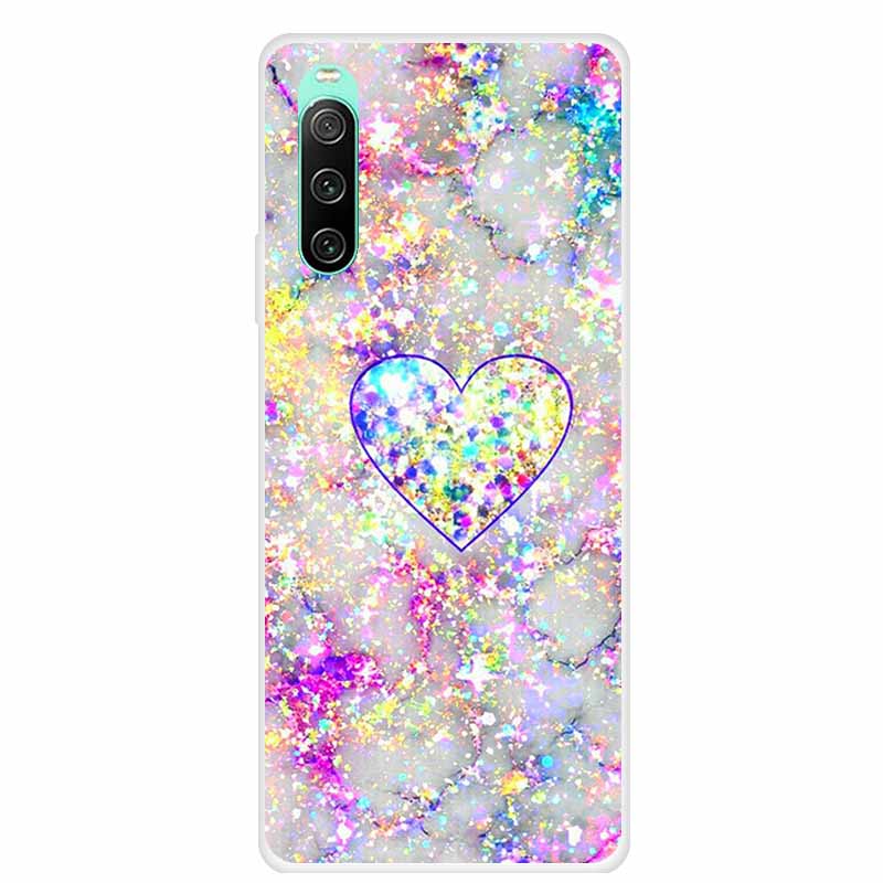 Чехол для Sony xperia 10 IV 1 IV 10 iV Прозрачный Модный Мягкий Силиконовый Задний Чехол из ТПУ для Sony Xperia 10 1 5 III Чехол-Ракушка Кот