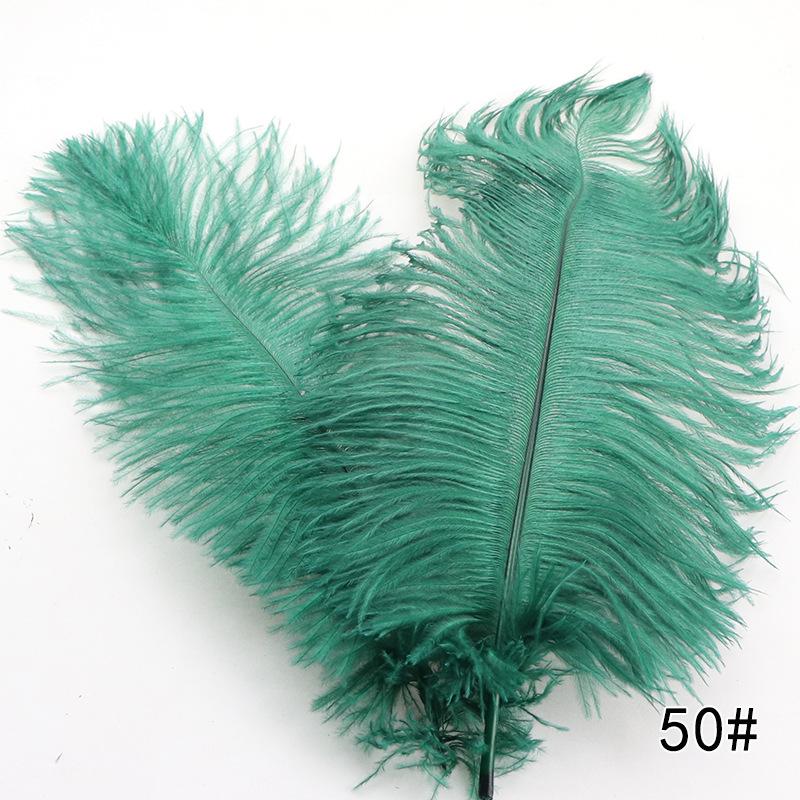 Высококачественные перья страуса 35-40 см разноцветные декоративные перья, перья для сценического оформления и цветочных композиций