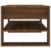  Stolik kawowy, brązowy dąb 102x55x45 cm materiał drewnopochodny