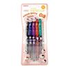 Шариковая гелевая ручка Zebra Sarasa Clip 0,5 мм Hello Kitty 50th Anniversary Design 5 цветов набор JJ15-HK-5C