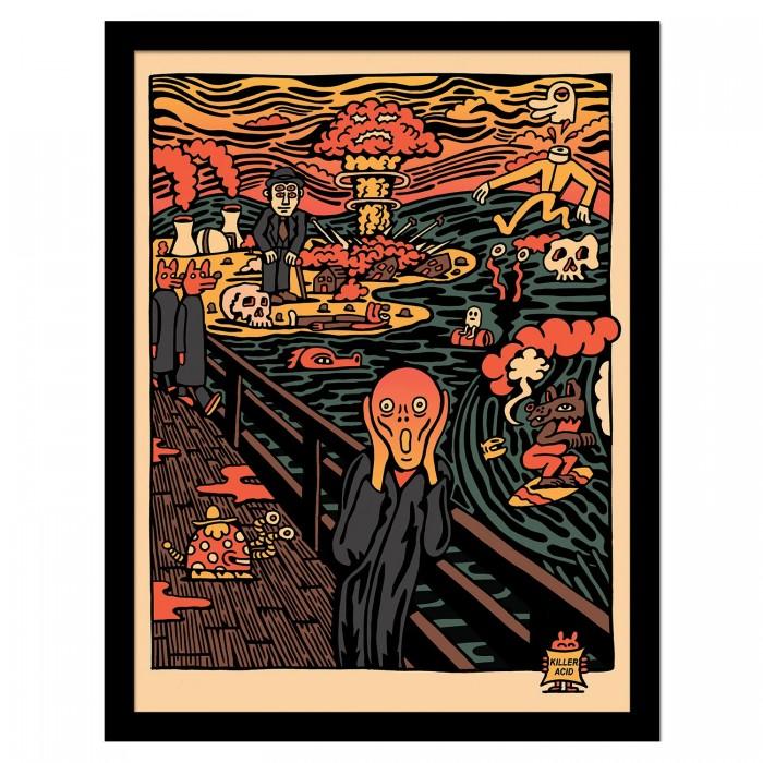 Постер в рамке «Крик убийцы»