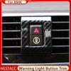 Наклейка на панель кнопок предупредительного света автомобиля для BMW X3 G01 X4 G02 2018 2022 Car-Styling