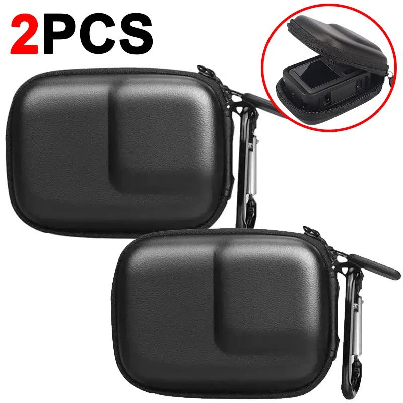 Shockproof Anti-scratch Hard Shell Carrying Case for DJI Osmo Action 6 5 Pro 4 3 Portable Action Camera Accessory with Carabiner