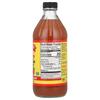 IHerb Яблочный уксус с матерью, клюквенно-яблочный вкус, 473 мл (16 жидких унций)