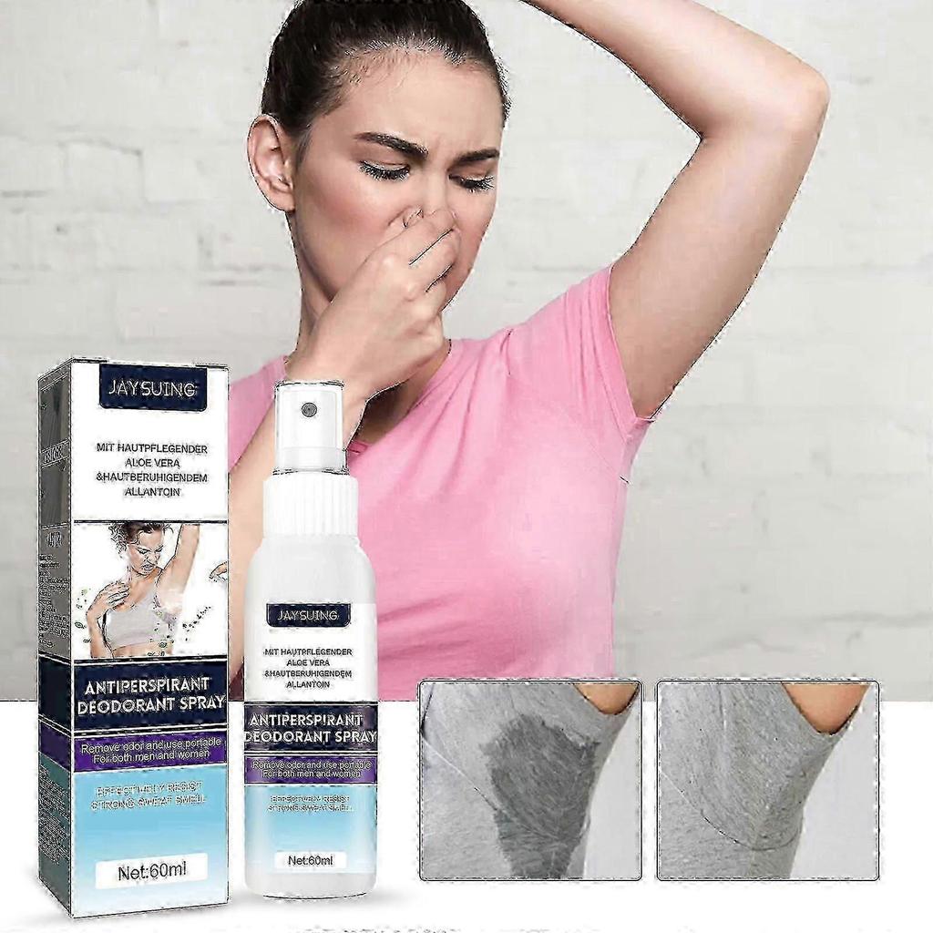 Underarm Deodorant Spray, Fresh Underarm Odor Portable Deodorant Anti-Perspirant Spray