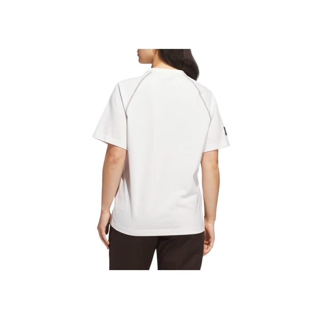 Adidas Originals Shmoofoil Featherweight Comfortable Quick-Drying Soft Skin-Friendly Short Sleeve T-Shirt Unisex Tops White JC7653