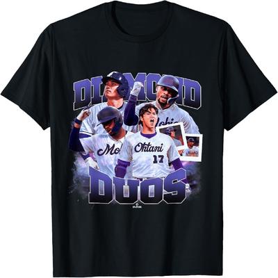 Муки Беттс и Сёхэй Отани _ Дуэты ЛА _ MLBDDUO4002 Футболка