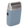 Rechargeable Beard Trimmer Blue USB Waterproof Portable Electric Hair Clipper 600mAh