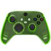 EXtremeRate Боковая накладка-грип для беспроводного контроллера Xbox Core, прозрачно-черная, сменная передняя крышка корпуса, накладка на рукоятку, лицевая панель для контроллеров Xbox Series X S