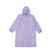 Converse Kids Raincoat for Boys and Can Be Worn Over a Adjustable Comes with Storage 20330 Girls, 150cm, CONVERSE, Purple, Backpack, Tucks,