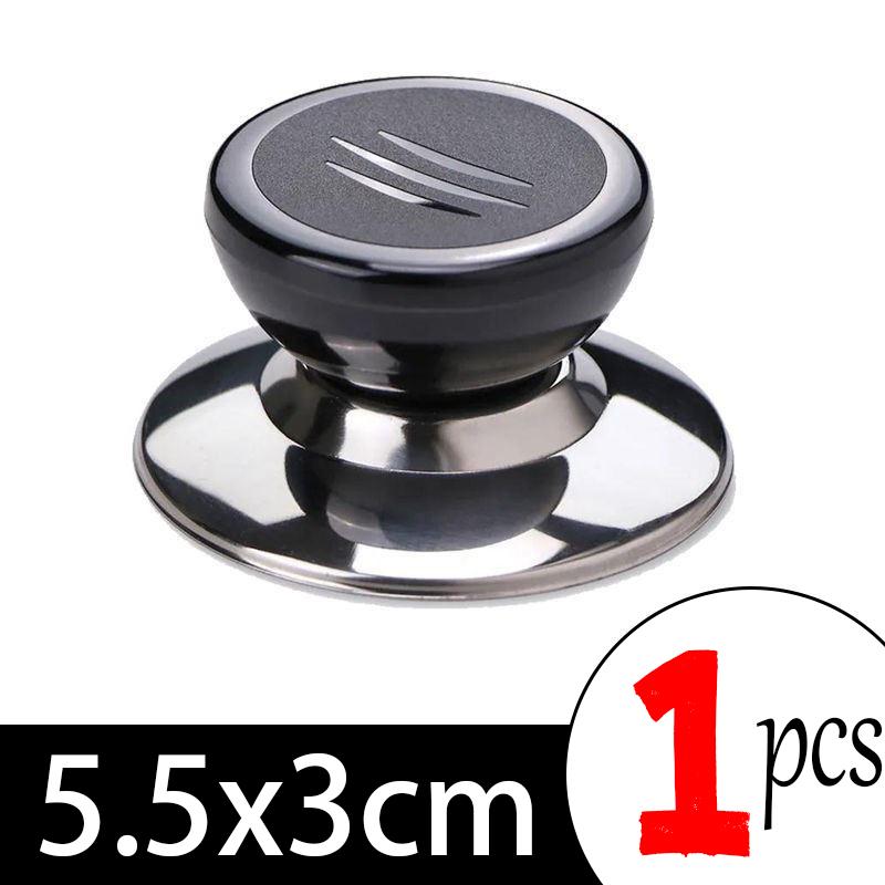 Universal Pot Lib Knobs Caps Wooden Heat-Resistant Cooking Pan Lid Covers Replacement Lifting Handle Kitchen Cookware Handgrip