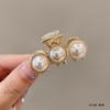 Alloy Pearl Hair Clip Rhinestone Crab Claw Clip Gifts Mini Hair Hairpins