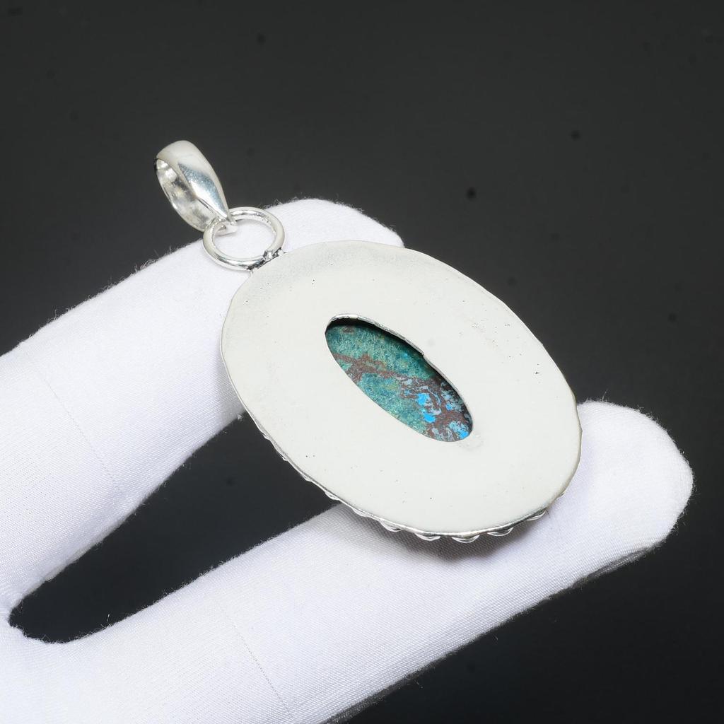 Тибетский бирюзовый драгоценный камень, стерлингового серебра 925 пробы, кулон ручной работы, антикварный кулон, бирюзовый кулон с драгоценным камнем, подарки для женщин