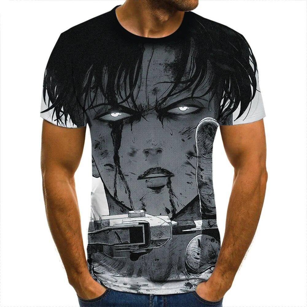 3D футболка «Атака Титанов», одежда солдата для мужчин, женщин, детей, крутые футболки с короткими рукавами, модные повседневные летние уличные одежды для мальчиков и детей