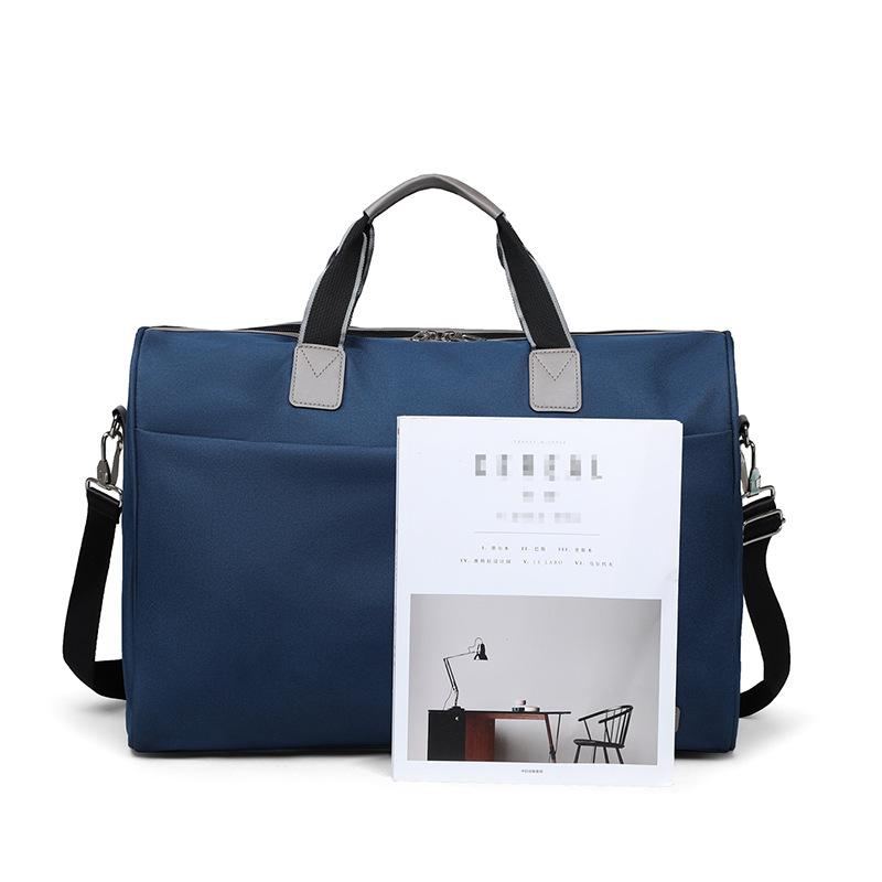 New style hand-held shoulder travel bag for men, large-capacity business trip luggage bag, lightweight business shoulder travel bag