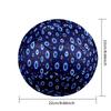 1pc Blue Evil Eye Size 5 Soccer Ball Professional Match Training Football Indoor &Outdoor Sports Ball Lightweight Durable c6581