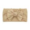PL Newborn Infant Baby Headband Big Bow Headband Baby Girl Headbands Baby Knotted Bow Headwear