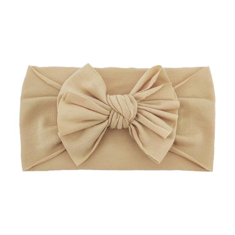 PL Newborn Infant Baby Headband Big Bow Headband Baby Girl Headbands Baby Knotted Bow Headwear