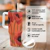40oz Sublimation Blank Tumbler With Lid  Drop Shipping Double Wall Mug for Housewarming New Home Bulk Gift