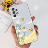 Стильный мягкий силиконовый чехол для Samsung Galaxy A33 A53 A73 5G Прозрачная задняя крышка из ТПУ для Samsung A73 A53 A33 A336B A53B A736B
