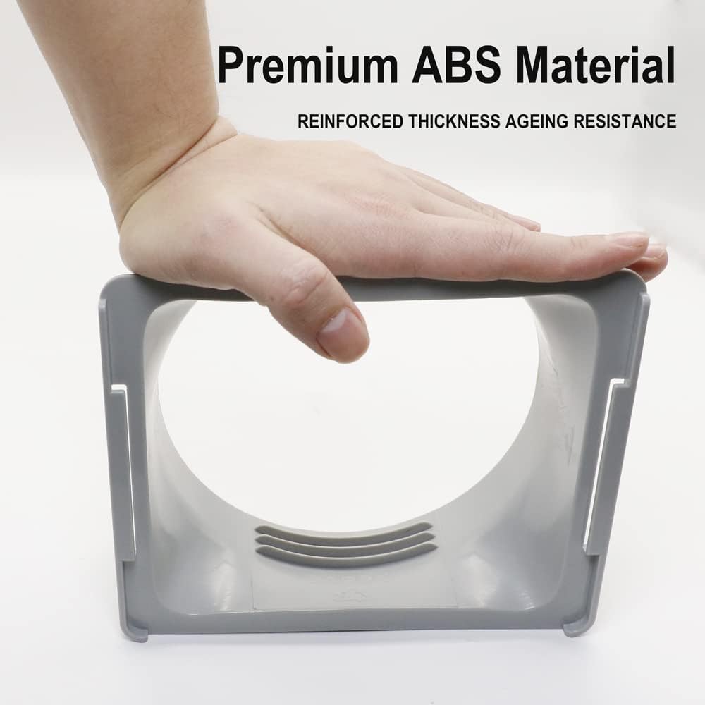 5.9 inch Portable Air Conditioner Exhaust Hose Coupler Window Adapter A/C Connector, Portable AC Hose Connector, Suit for Air Conditioning Exhaust