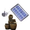 Водяной насос с солнечной панелью, керамический резервуар для воды, USB, тихий бесщеточный двигатель, погружное украшение