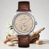Новая Мода Specht & Söhne 1908 Мужские Механические Часы Сапфировое Стекло Лососевого Цвета Часы из Нержавеющей Стали для Мужчин Водонепроницаемые