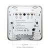 Tuya Wifi 30A 4400W High Power Air Conditioner Smart Touch Switch 100-240 Voltage Works With Tuya Water Heater Boiler Switch