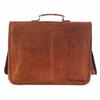 New Briefcase UNISEX Real Vintage Leather Messenger Laptop Bag