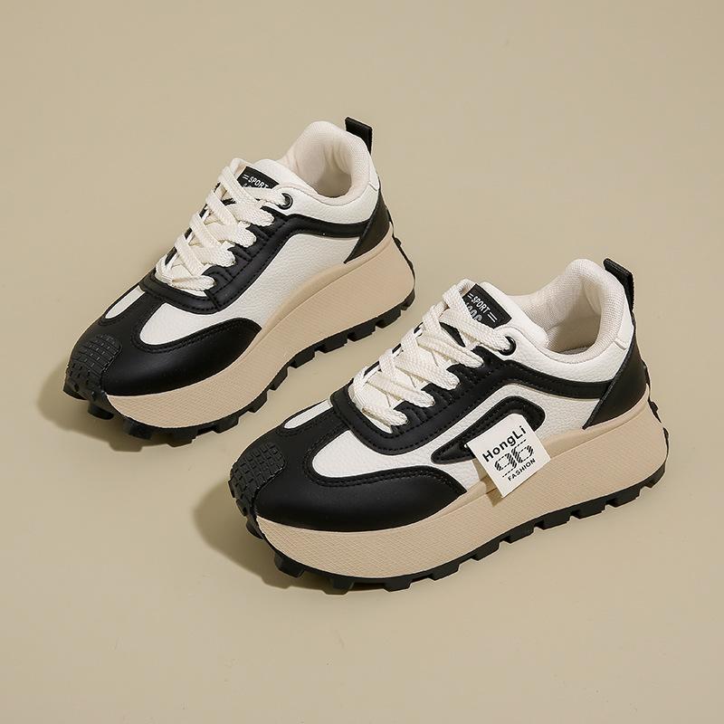 Весна новая дышащая женская студенческая повседневная обувь на платформе для бега женская обувь -