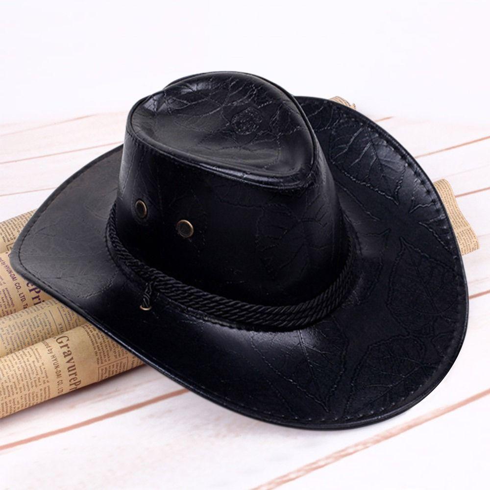 Western Knight Caps Gentleman Sun Hats Fashion Sun Visors  Men Women