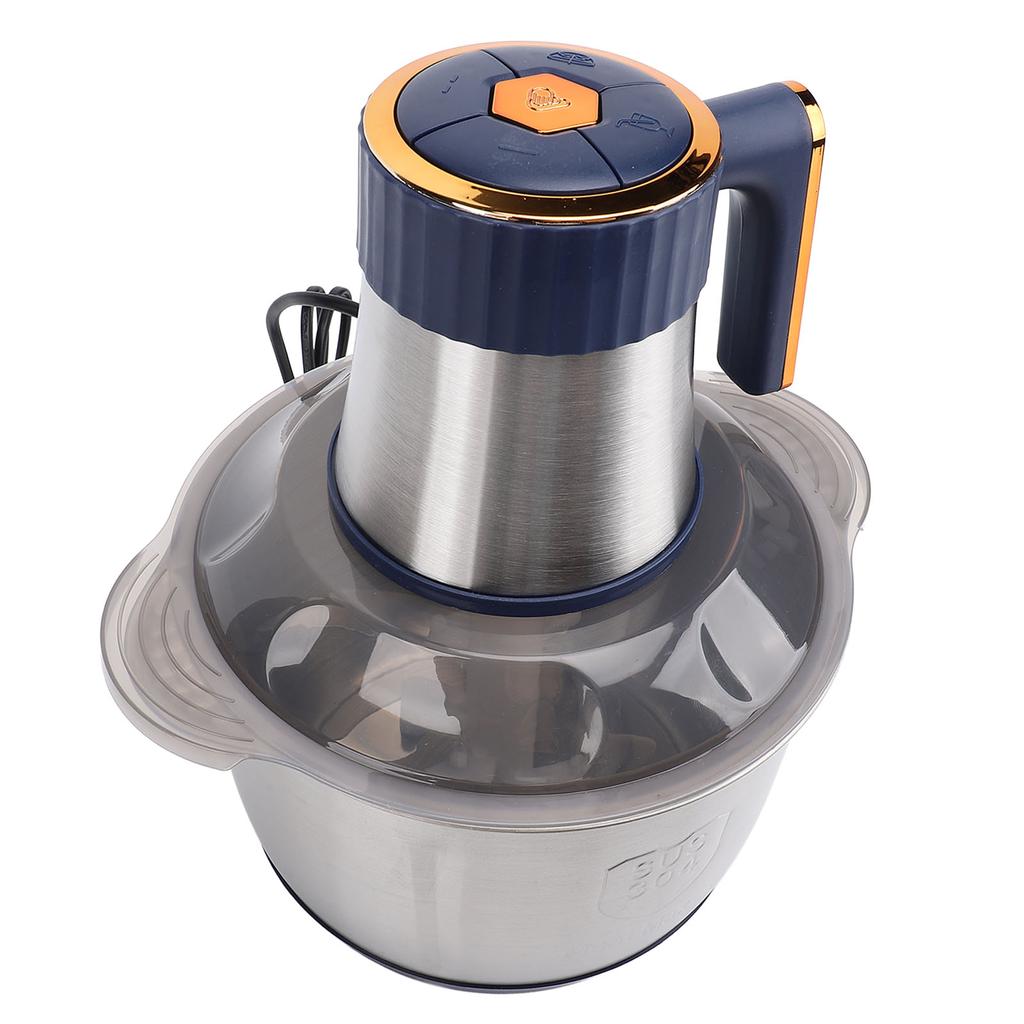 Мясорубка электрическая с чашей из нержавеющей стали 5 л, медным мотором 500 Вт для кухонного мяса V