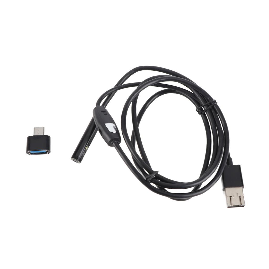 8 мм USB-эндоскоп 1920x1080P IP67 водонепроницаемый промышленный бороскоп для авторемонта сварных соединений 3.3 фута